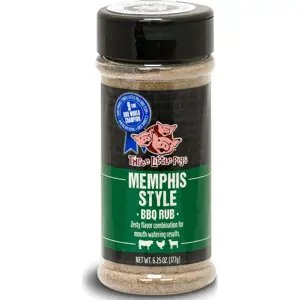 Produkt BBQ koření Three Little Pigs "Memphis-Style", 177 g