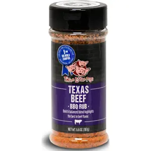 Produkt BBQ koření Three Little Pigs "Texas Beef", 187 g