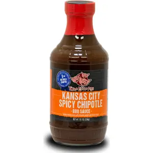 Produkt BBQ omáčka Three Little Pigs Kansas City Spicy Chipotle, 558 g