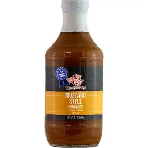 Produkt BBQ omáčka Three Little Pigs Mustard Style, 558 g