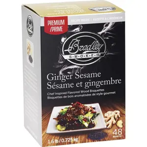 Produkt Bradley Smoker Udící briketky Premium Ginger Sesame - 48ks