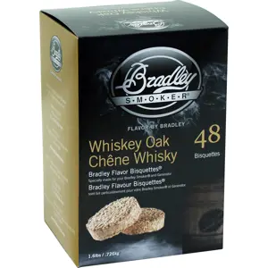 Bradley Smoker Udící briketky Whisky Oak - 48ks