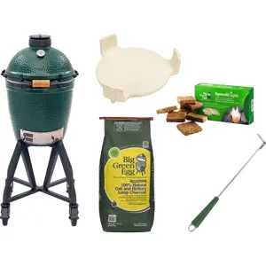 Keramický gril Big Green Egg Medium - balíček "Easy start