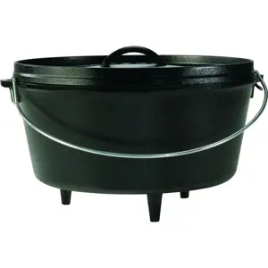 Produkt Litinový outdoorový hrnec Lodge 7,6 l s poklicí (Camp Dutch Oven)