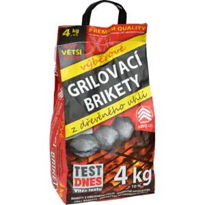 Produkt Servis Les Grilovací brikety výběrové, 4 kg