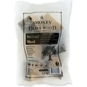 Smokey Olive Wood Špalíky k zauzování ze dřeva dubu cesmínového Hmotnost: 1,5 kg