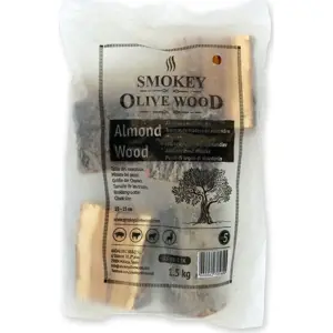 Produkt Smokey Olive Wood Špalíky k zauzování ze dřeva mandlovníku Hmotnost: 1,5 kg