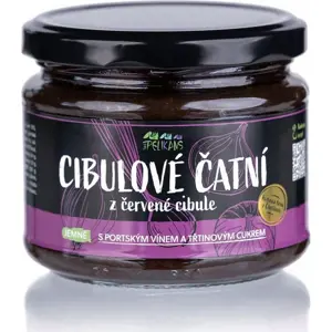 The Pelikans Čatní z červené cibule, jemné - 250 g