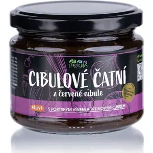 The Pelikans Čatní z červené cibule, pálivé - 250 g