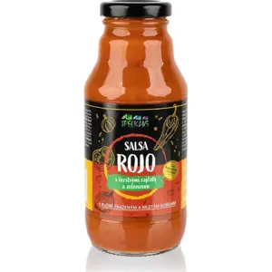 The Pelikans Salsa ROJO s čerstvými rajčaty a zeleninou, 330 g