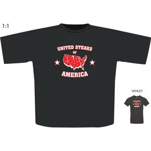 Triko s motivem "United Steaks of America" Velikost: XL