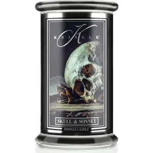 Vonná svíčka Kringle Candle Skull & Sonnet, 624 g