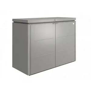 Biohort Víceúčelový úložný box HighBoard 160 x 70 x 118 (šedý křemen metalíza) 160 cm (3 krabice)