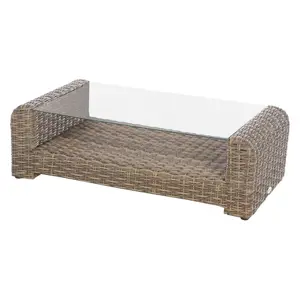 Produkt DEOKORK Ratanový konferenční stolek BORNEO 122 x 62 cm (hnědá)