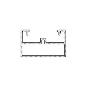 Produkt Hliníkový podkladový profil 9530, 30x50x6000 mm, TWINSON