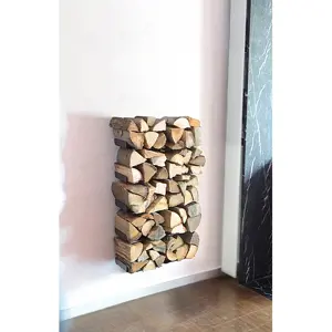 Radius design cologne Dřevník 10 poliček RADIUS DESIGN (WOODEN TREE WALL SMALL 729A) černá