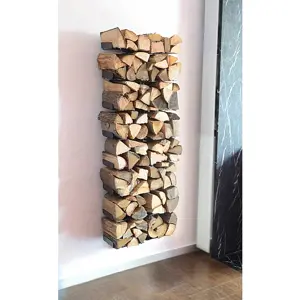 Radius design cologne Dřevník 16 poliček RADIUS DESIGN (WOODEN TREE WALL BIG 728A) černá