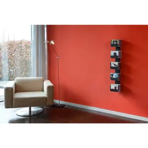 Produkt Radius design cologne Pořadač na CD 5 poliček RADIUS DESIGN (CD-BAUM schwarz WAND 2 KLEIN 726A) černý