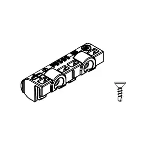 Produkt Set fixační spona 9487, P9595 + šroub P9594 + bit, TWINSON O-WALL Spona 40 ks + Šroub 90 ks + Bit 1 ks