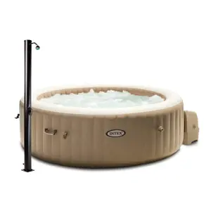 Intex | Vířivý bazén Pure Spa - Bubble HWS + Solární sprcha UNO 20 l | 19900167