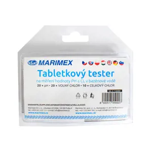 Produkt MARIMEX 11305001 Tabletový tester na pH a Cl