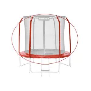 Produkt Marimex | Sada krytu pružin a rukávů pro trampolínu 244 cm - červená | 19000773