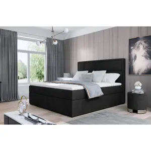 Produkt Boxspring BARBARIO 18 140x200, černá látka