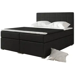 Produkt Boxspring HIRSUTA 02 140x200, černá látka