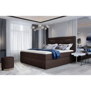 Produkt Boxspring KORBELA 03 140x200, hnědá látka