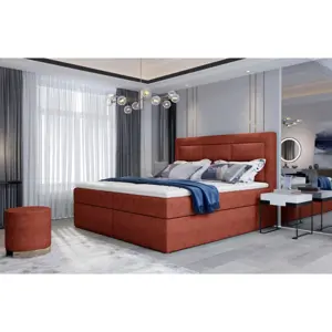 Produkt Boxspring KORBELA 04 160x200, červená látka