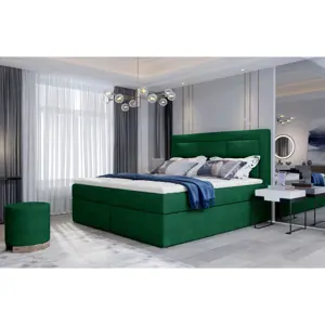 Produkt Boxspring KORBELA 09 140x200, zelená látka