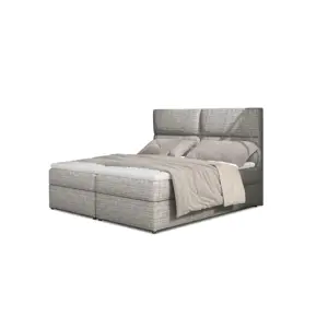 Produkt Boxspring PILANSI 01 140x200, šedá látka