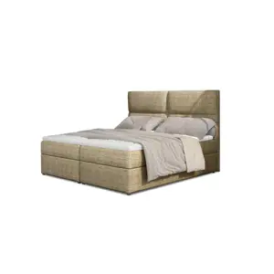 Produkt Boxspring PILANSI 02 140x200, hnědá látka