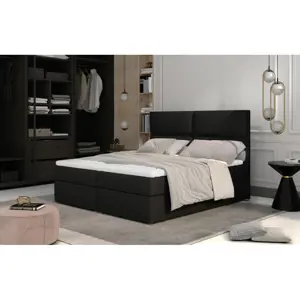 Produkt Boxspring PILANSI 14 160x200, černá látka