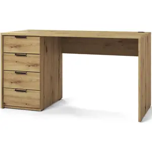 Produkt Psací stůl TEVER 140 cm, dub artisan