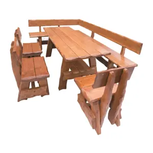 Produkt Zahradní set TRIFAS, barva teak